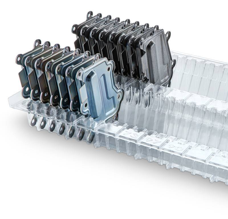 Plateau thermoformé pièces automobile